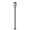 Z-Lite Aspen 3 Light Outdoor Post Mounted Fixture, Oil Rubbed Bronze And Clear Seedy 554PHXLS-536P-ORB - alternate 2